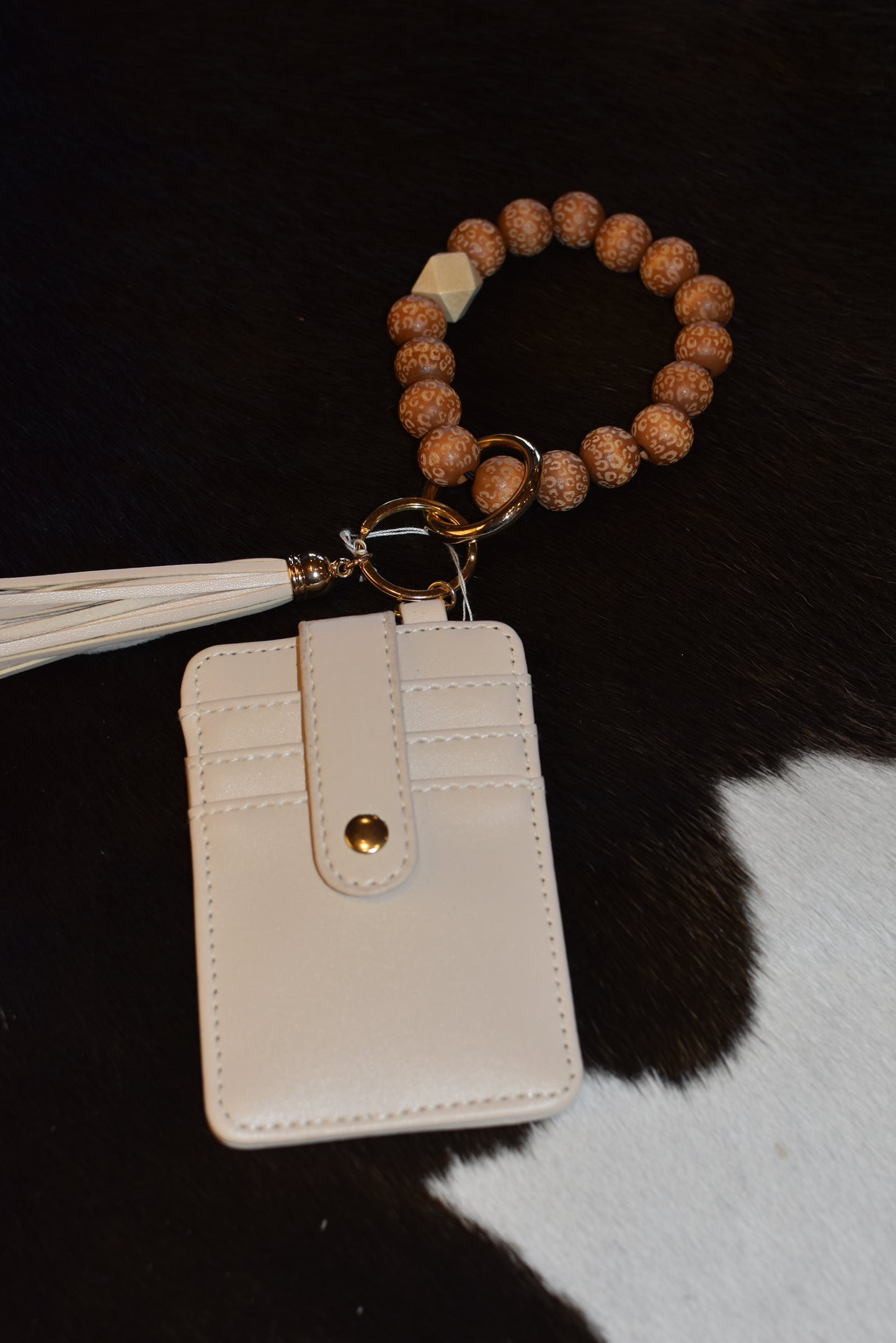 Beaded Key Chain Wallet