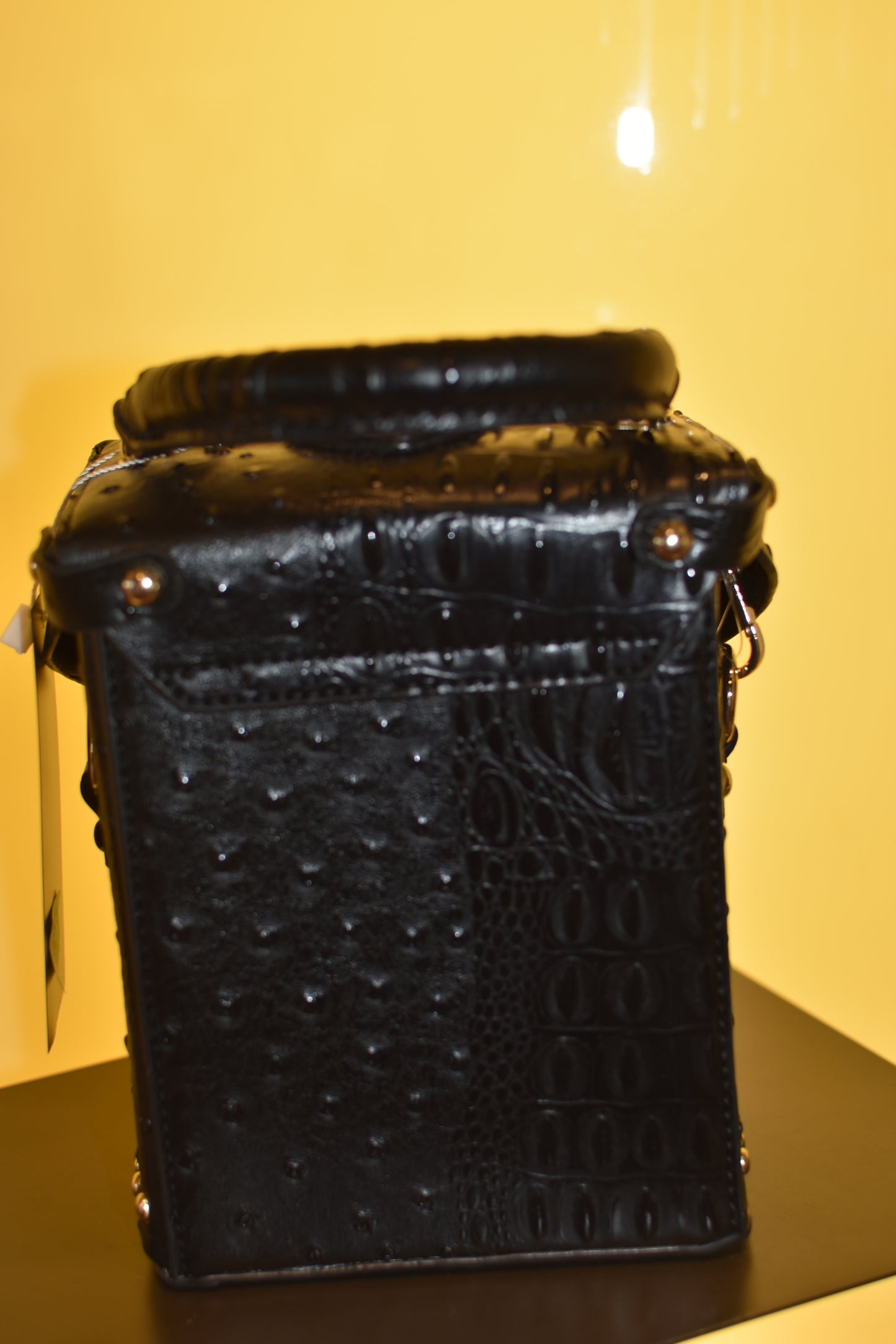 Black Cubed Purse