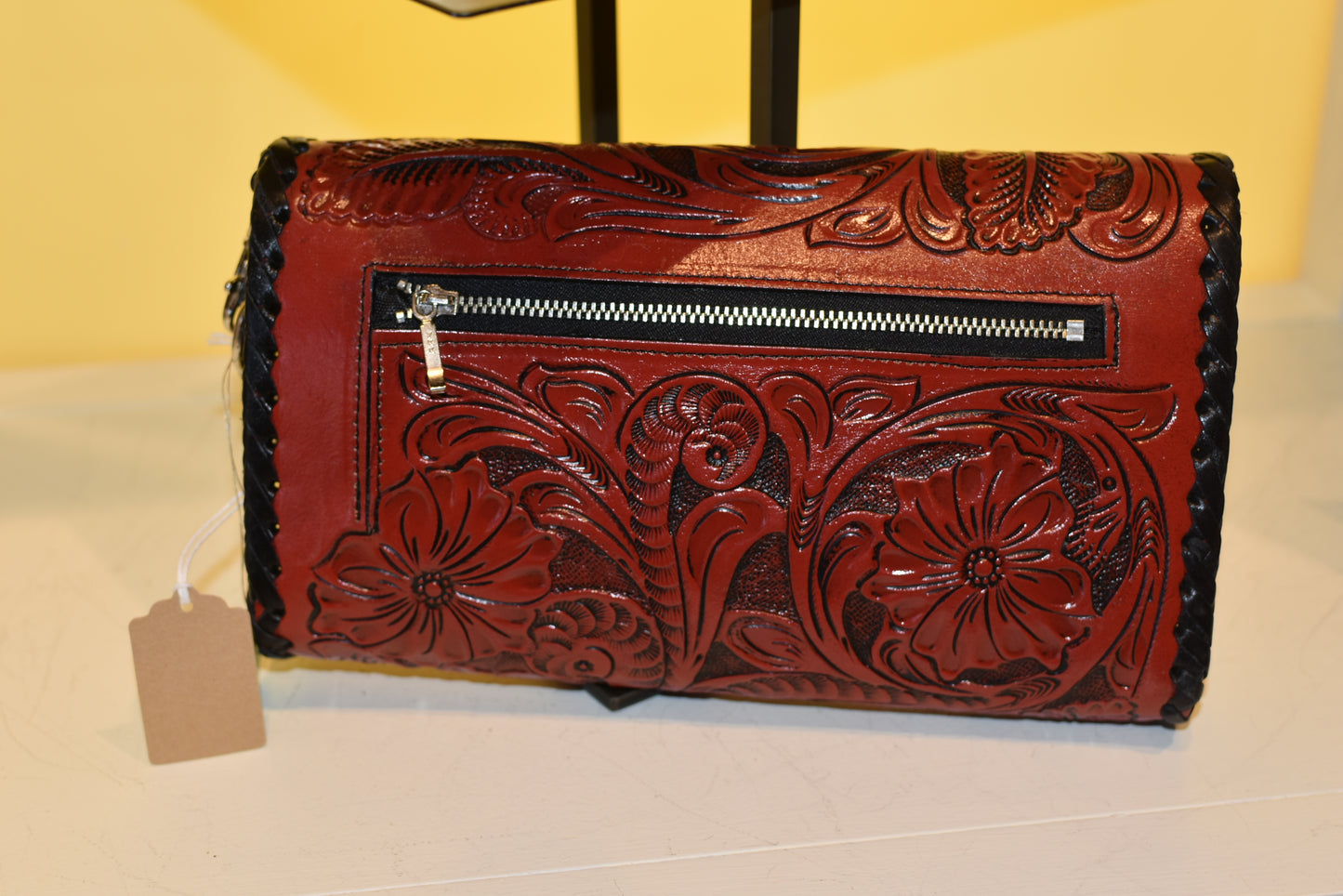 Red & Black Crossbody Wallet