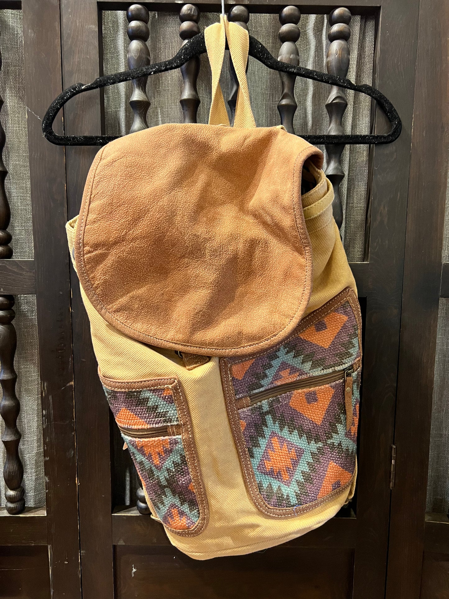 Canvas backpack