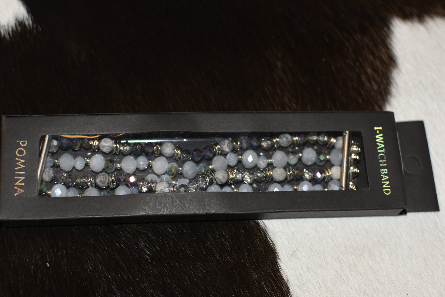 4 Beaded Strands Watch Band