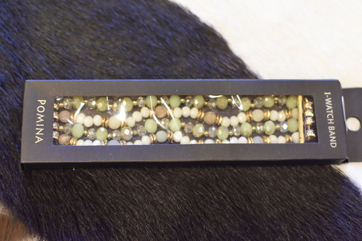 4 Beaded Strands Watch Band