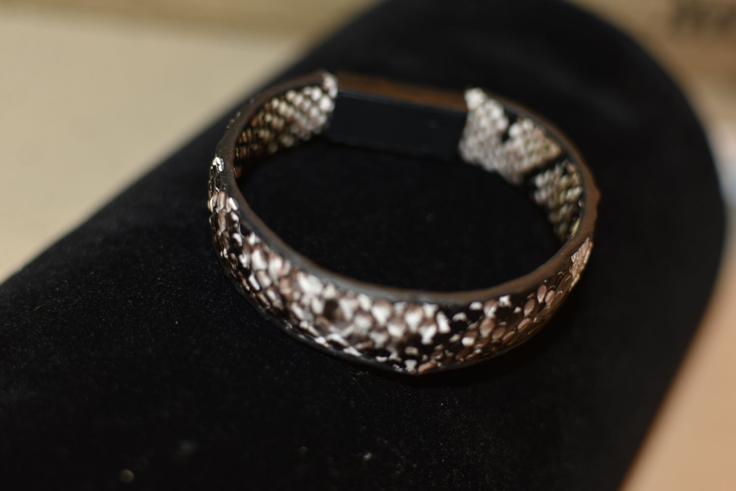 Animal Print Phone Cable Bracelet