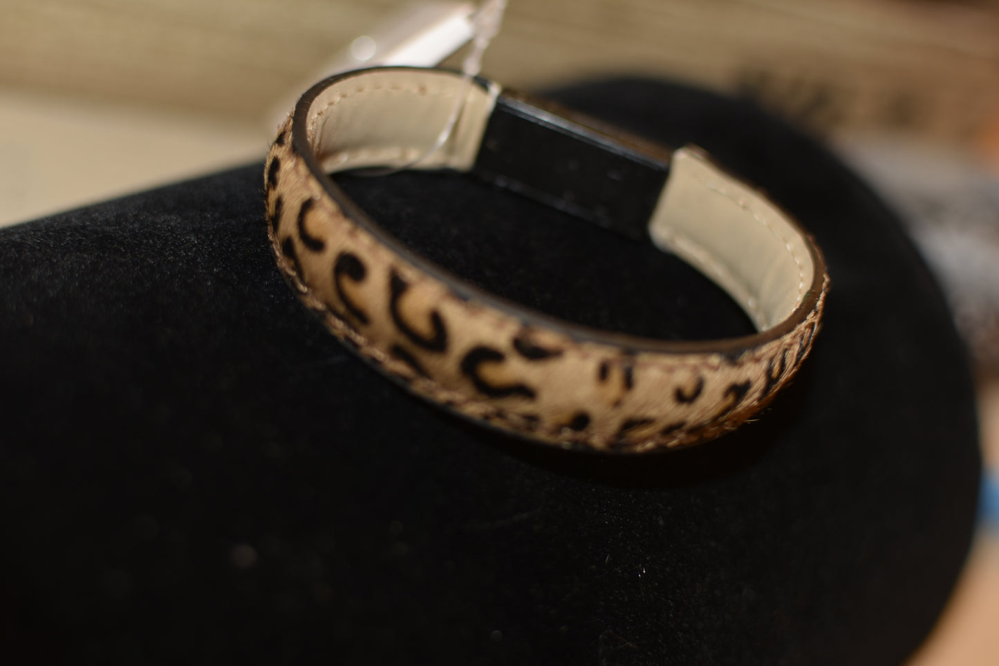 Animal Print Phone Cable Bracelet