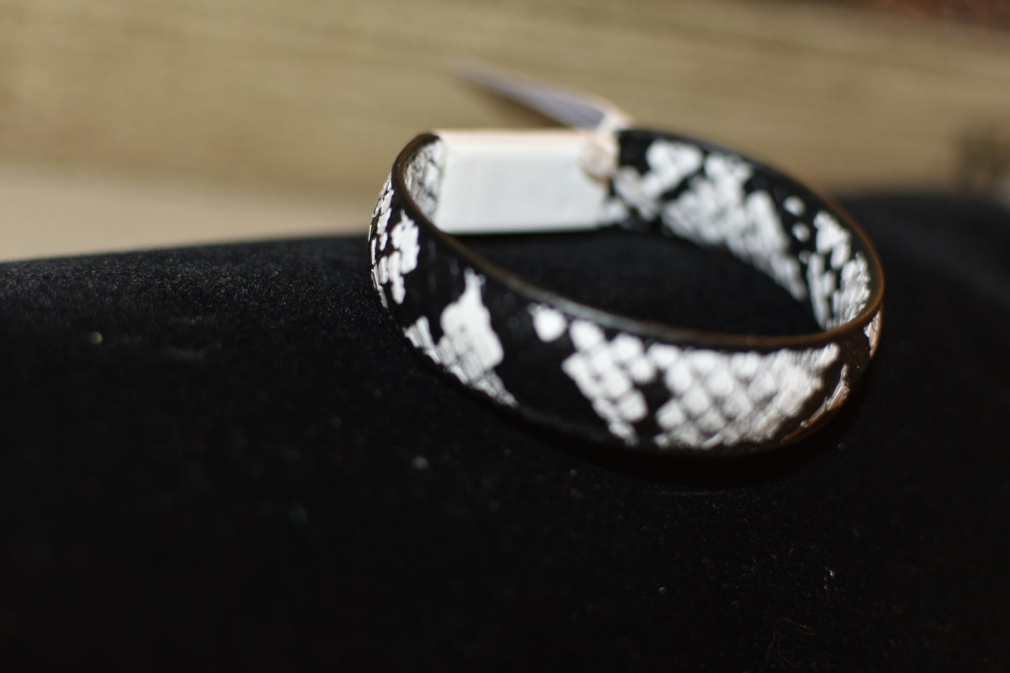 Animal Print Phone Cable Bracelet