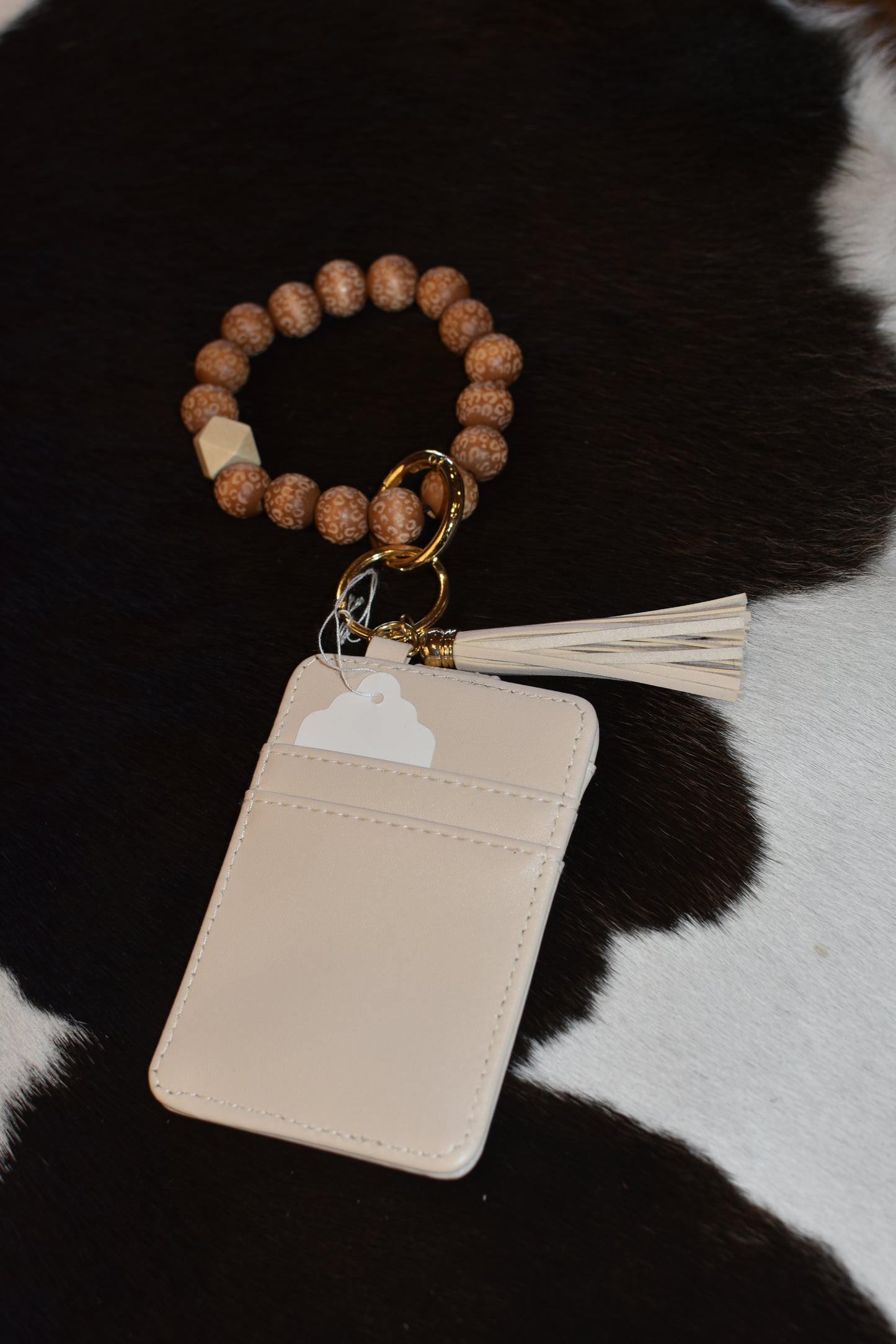 Beaded Key Chain Wallet