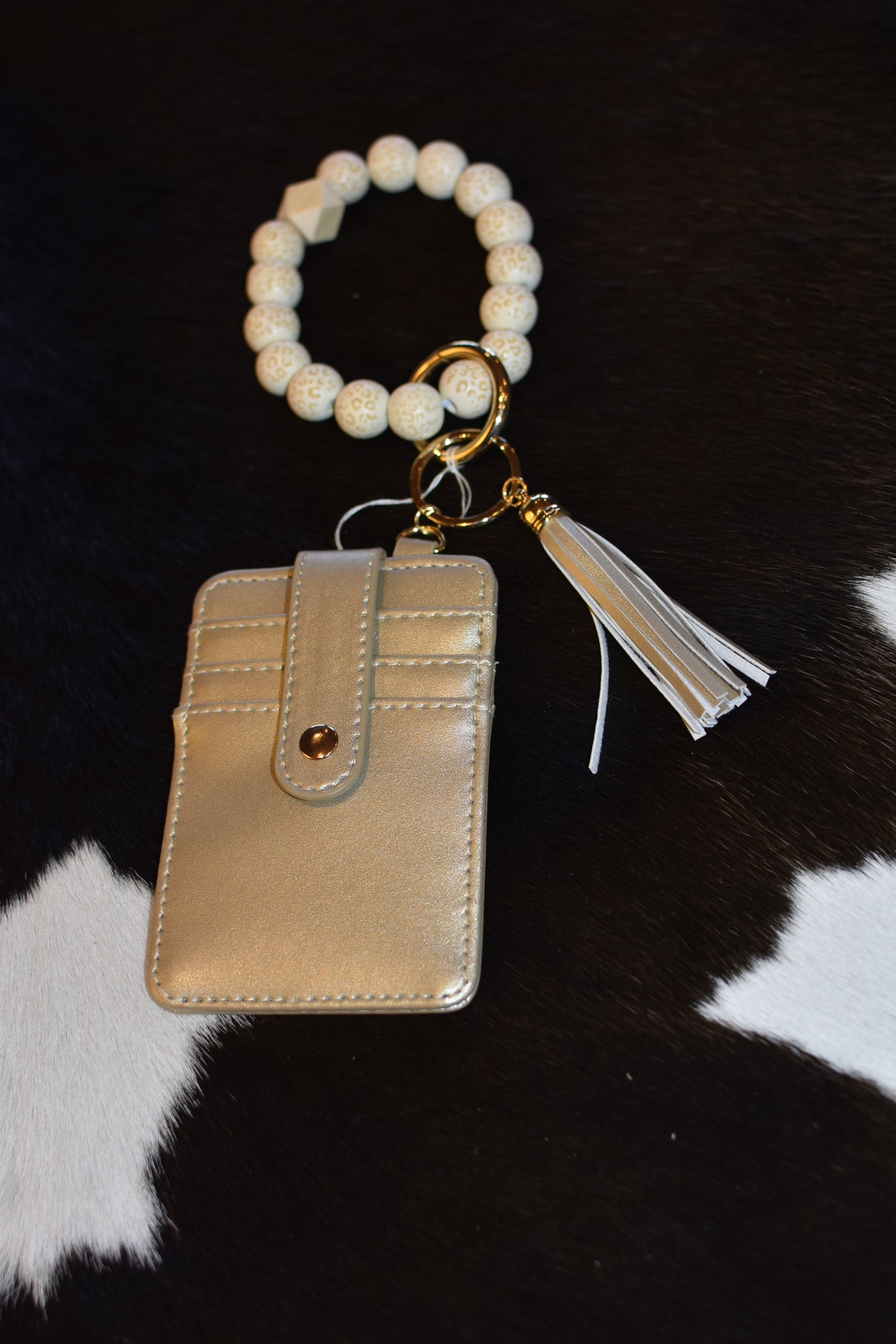 Beaded Key Chain Wallet