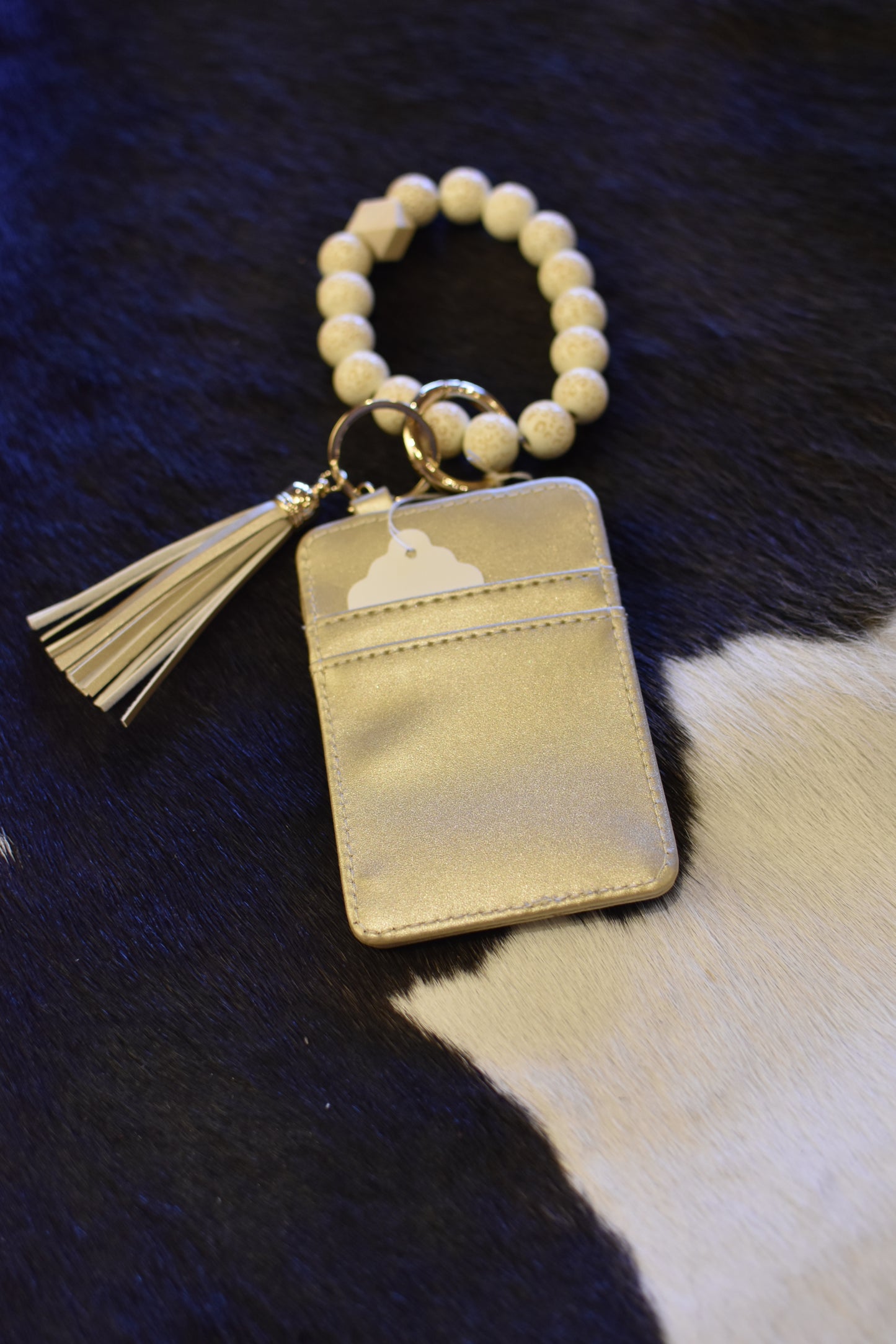 Beaded Key Chain Wallet