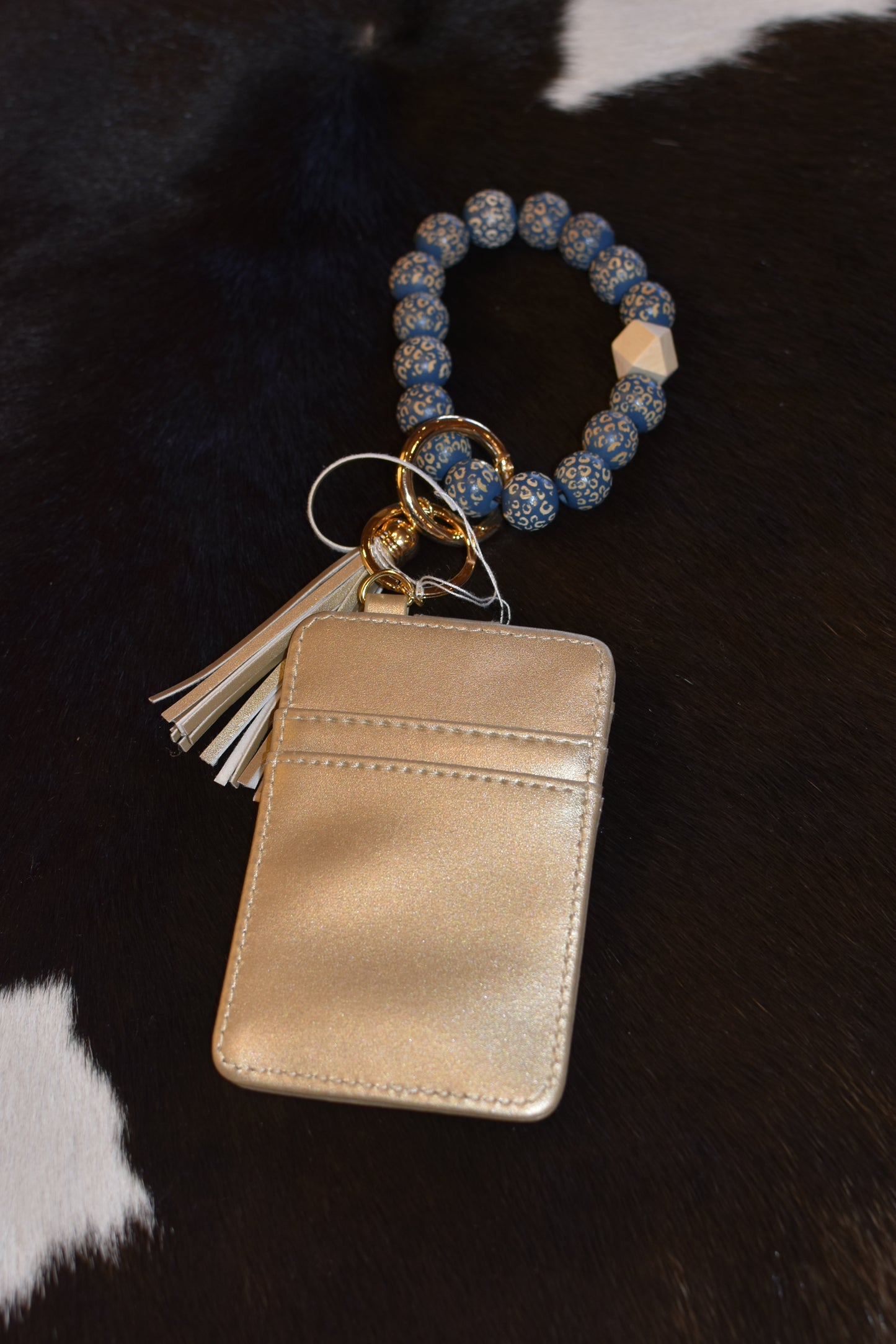 Beaded Key Chain Wallet