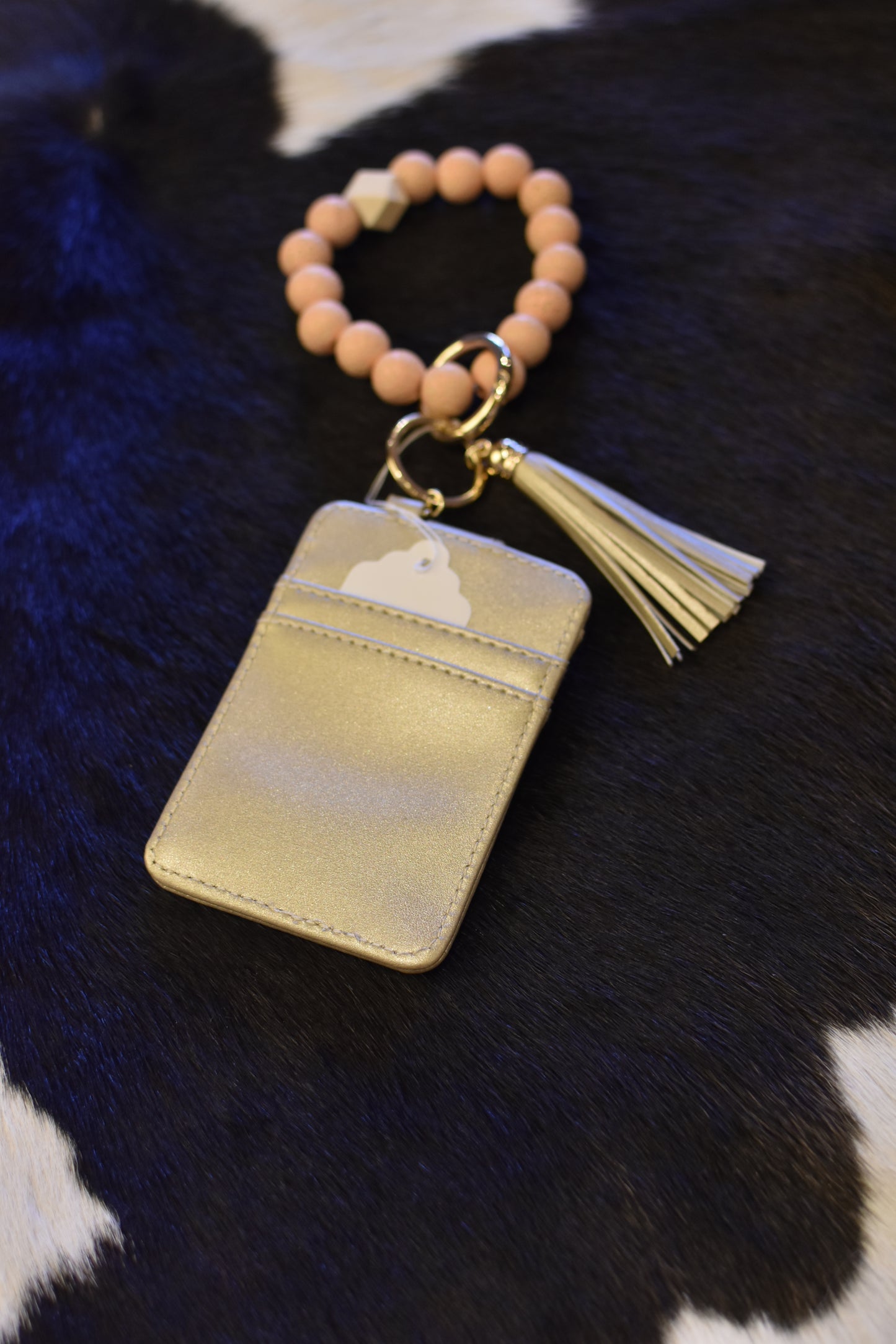 Beaded Key Chain Wallet