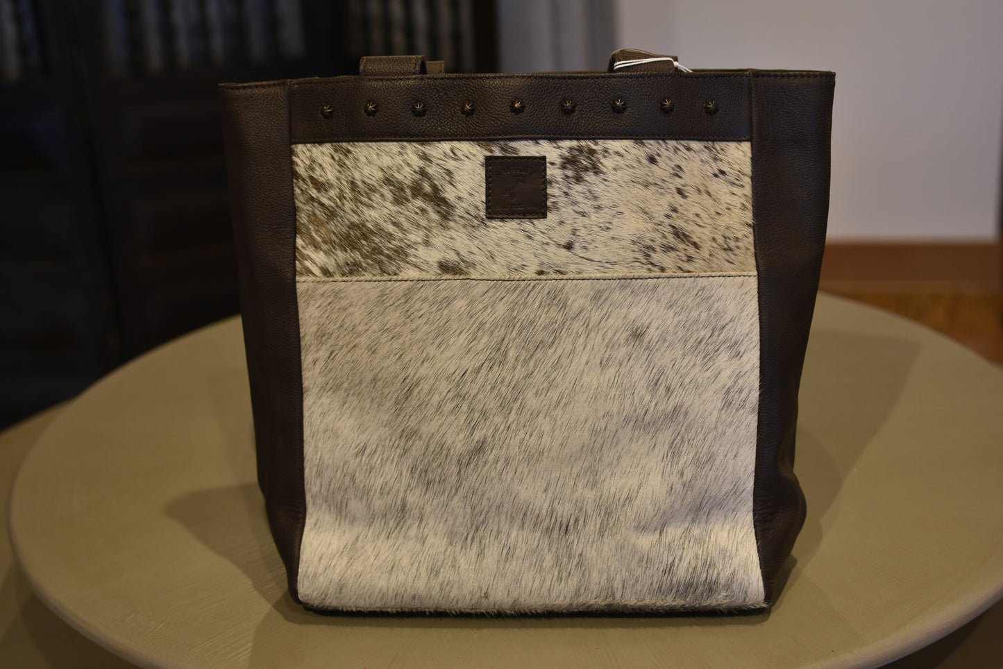 Cowhide Tote Bag
