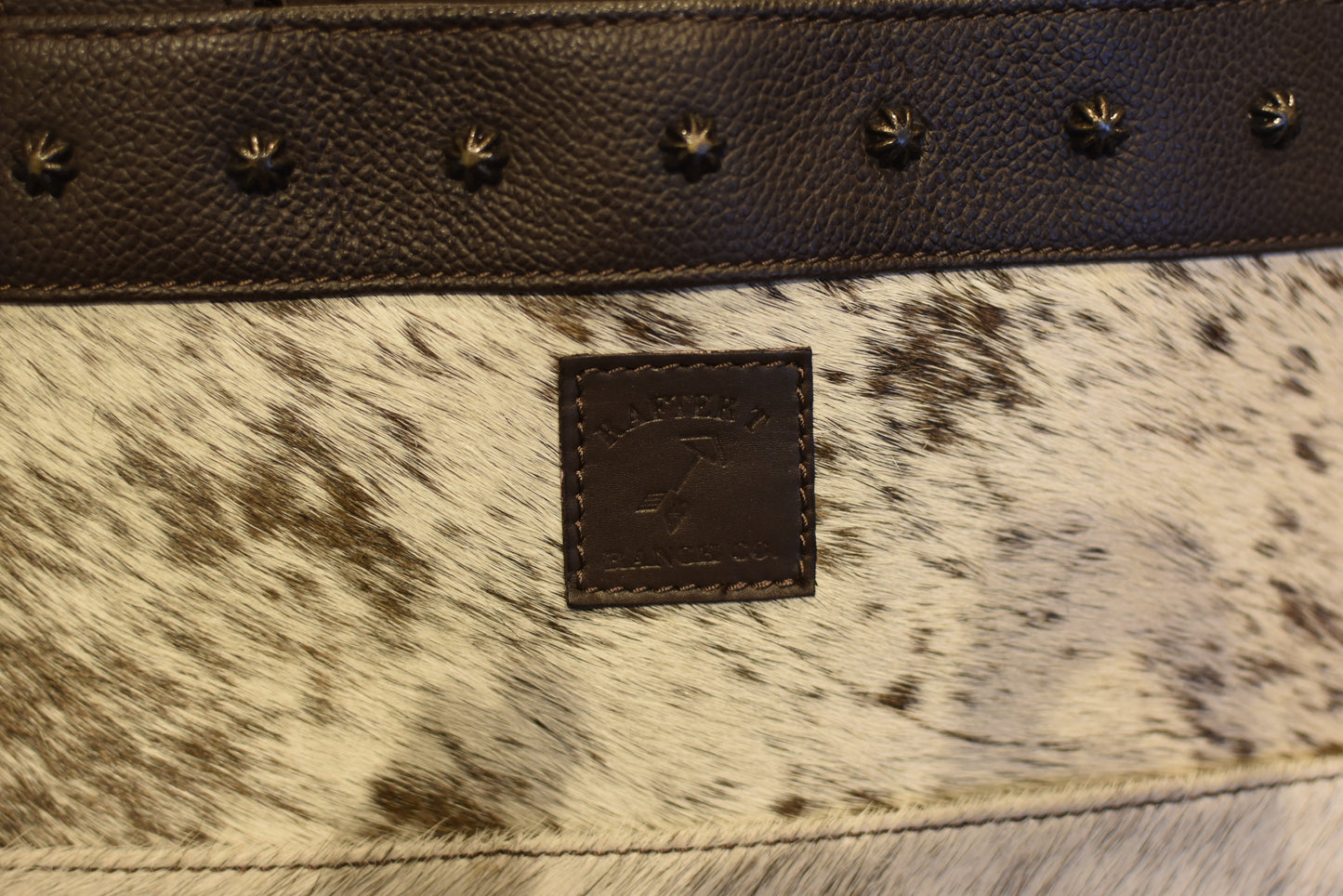 Cowhide Tote Bag