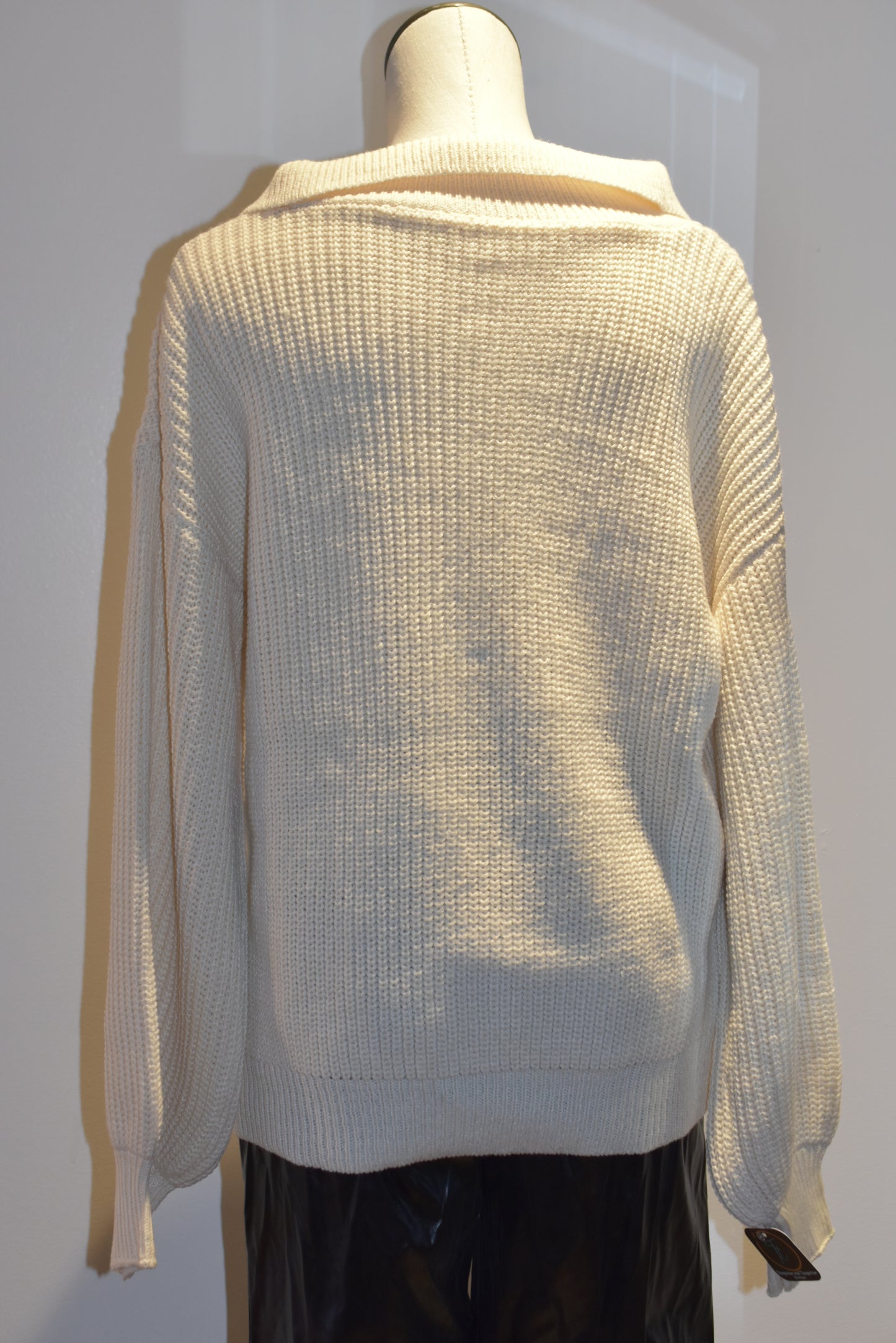 Half-Zip Knit Sweater