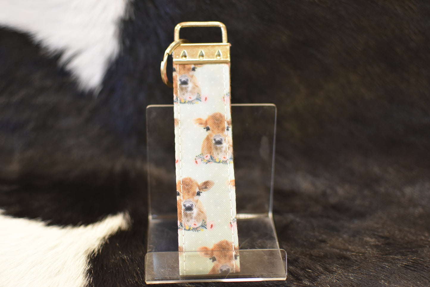 Wallet Key Chains w/ Gold Details