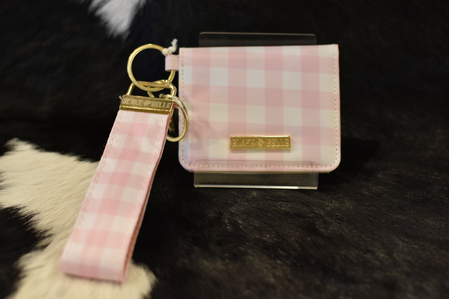 Wallet Key Chains w/ Gold Details