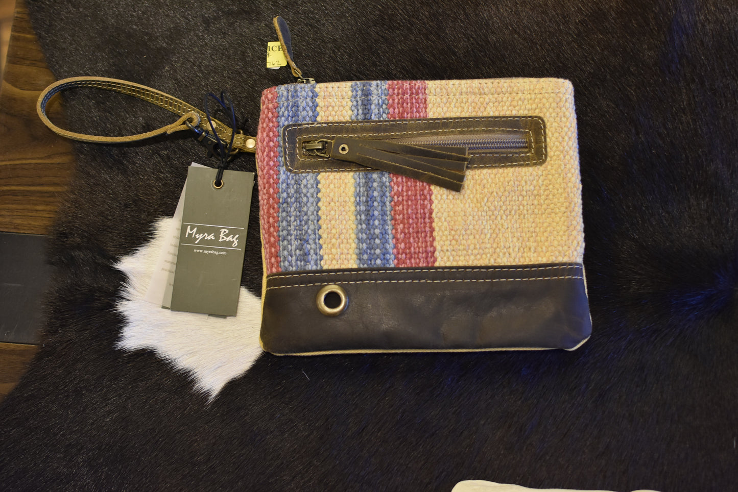 Zarape Blue Handbag