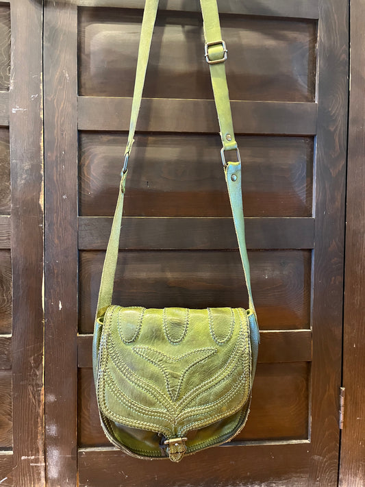 Green Crossbody