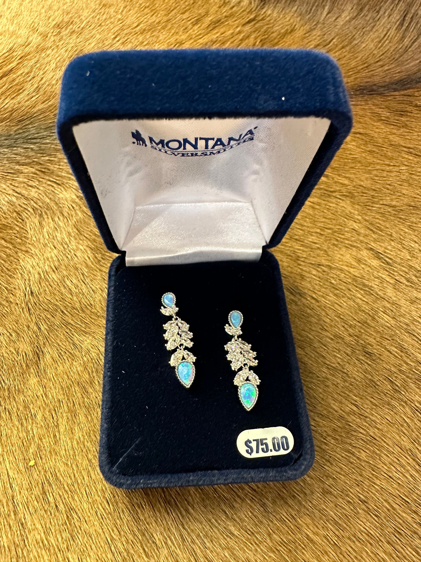Mystic Falls Opal Earrings