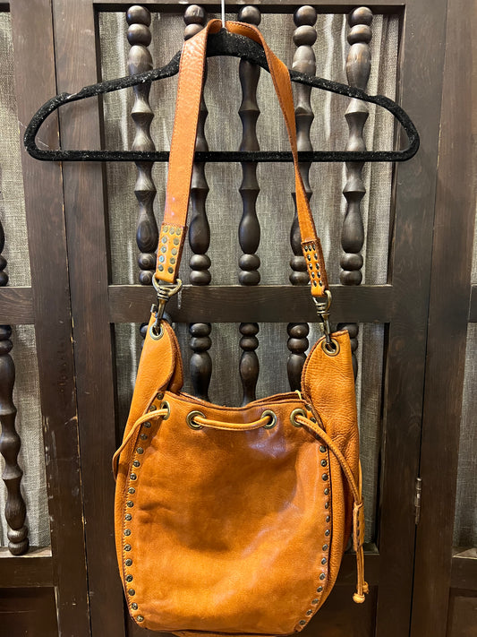 Brown Leather Tote Bag