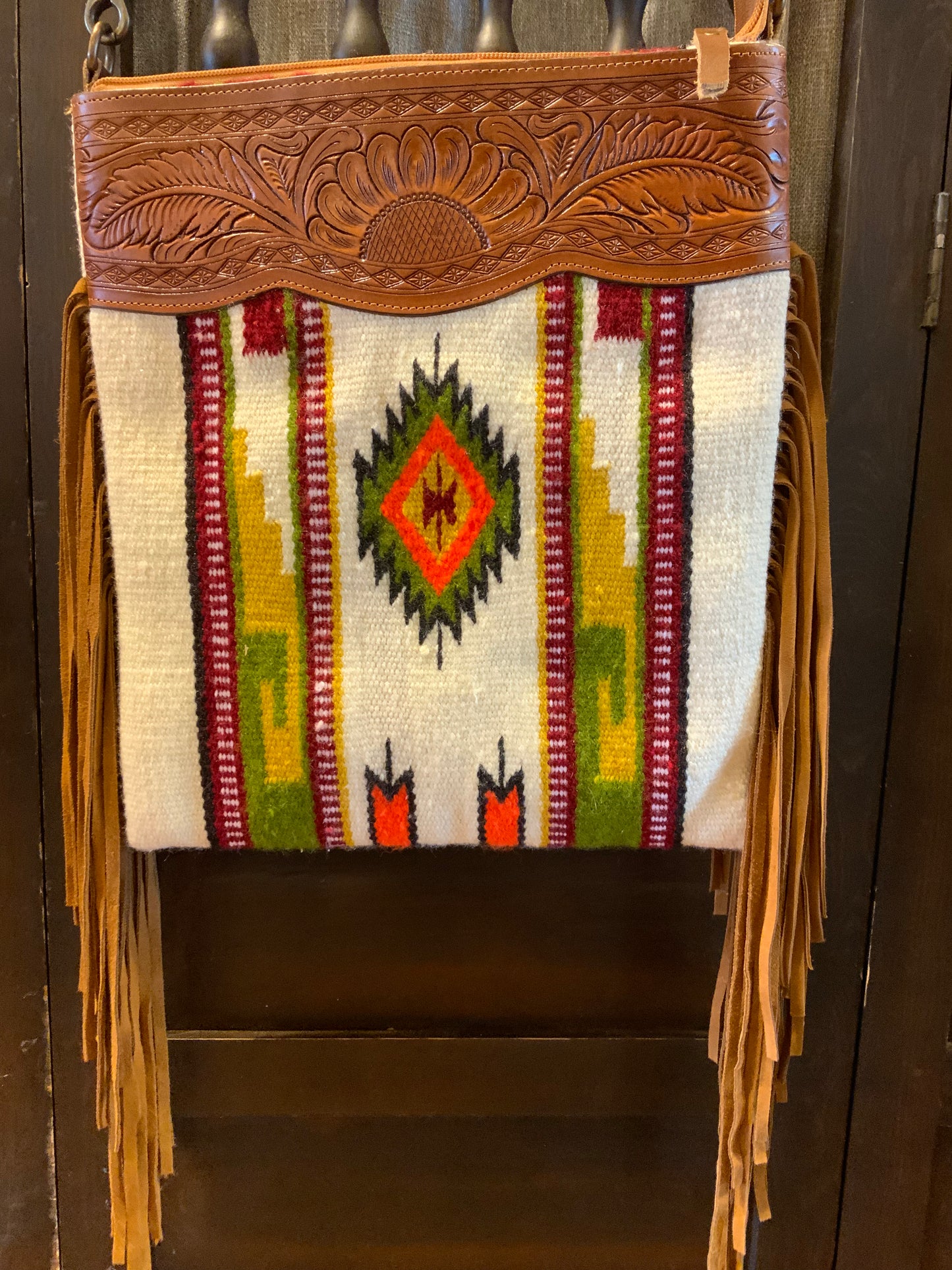 Aztec Leather Bag