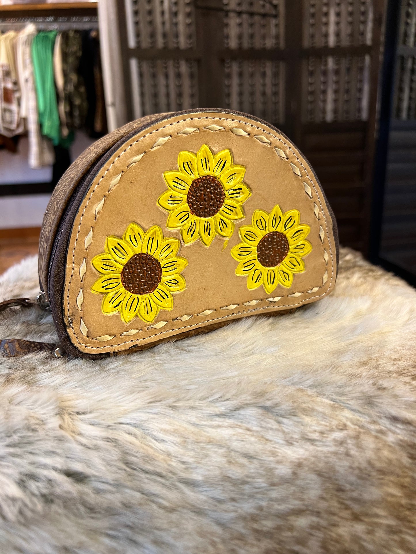 Mini Leather Jewelry Box