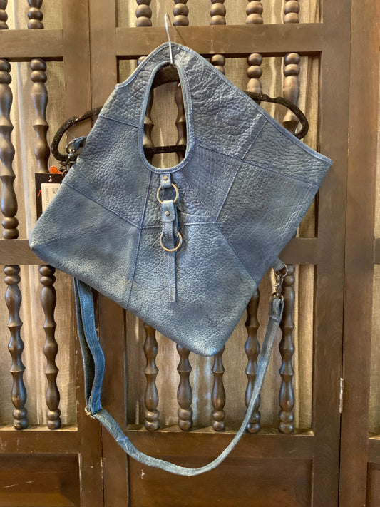 Square Leather Handbag