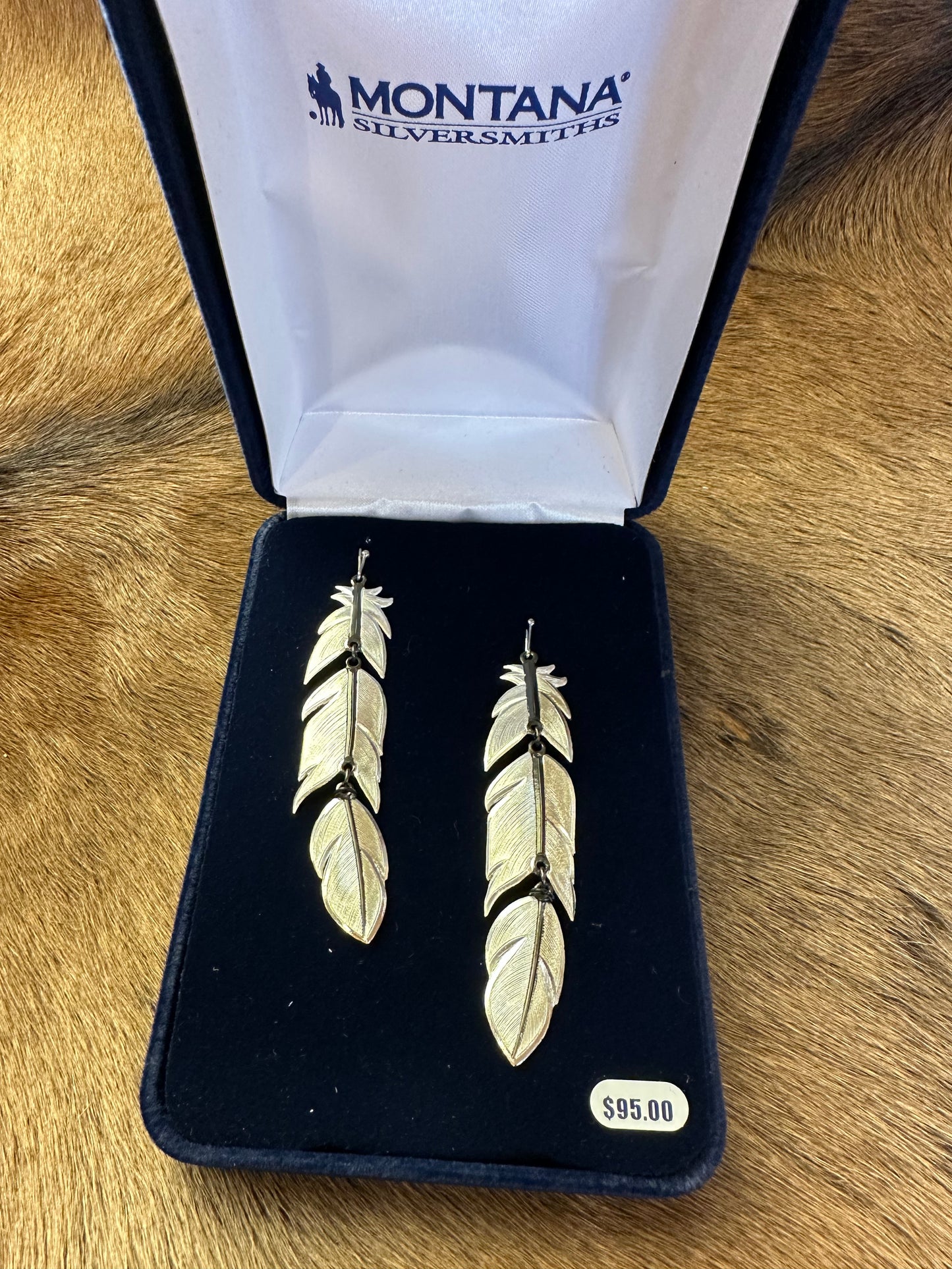 Three Piece Feather Earrings
