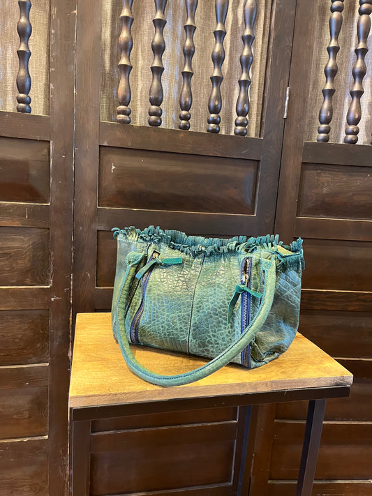 Green Leather Bag